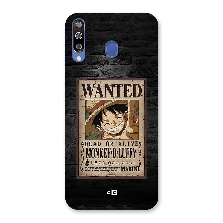 Luffy Wanted Back Case for Galaxy M30