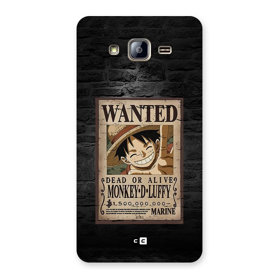 Luffy Wanted Back Case for Galaxy On5