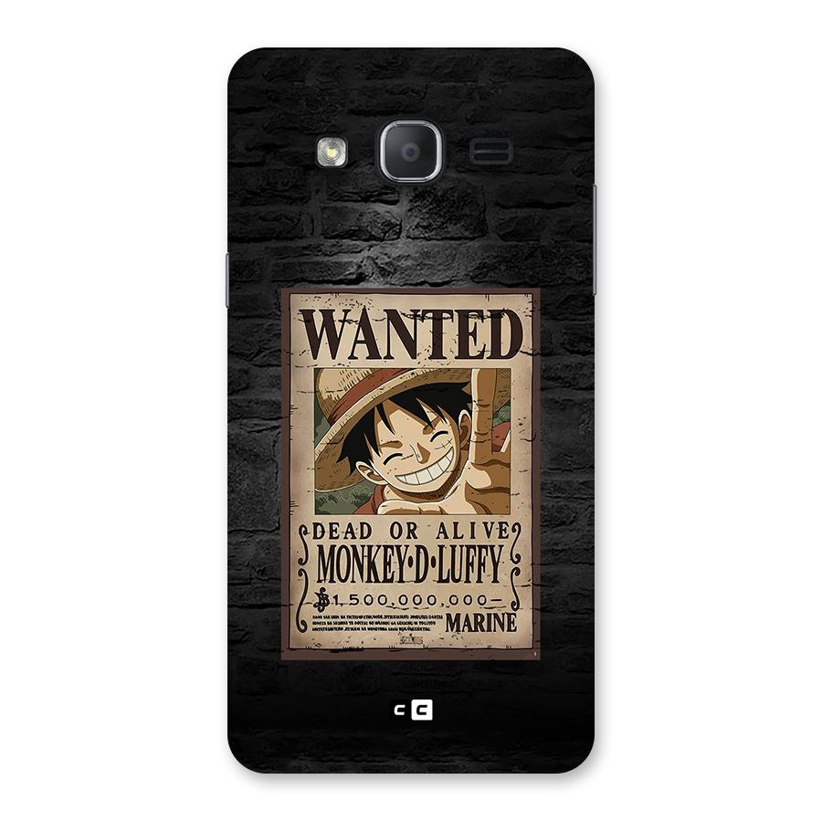 Luffy Wanted Back Case for Galaxy On7 2015
