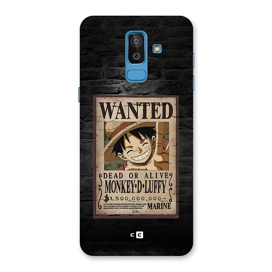 Luffy Wanted Back Case for Galaxy On8 (2018)