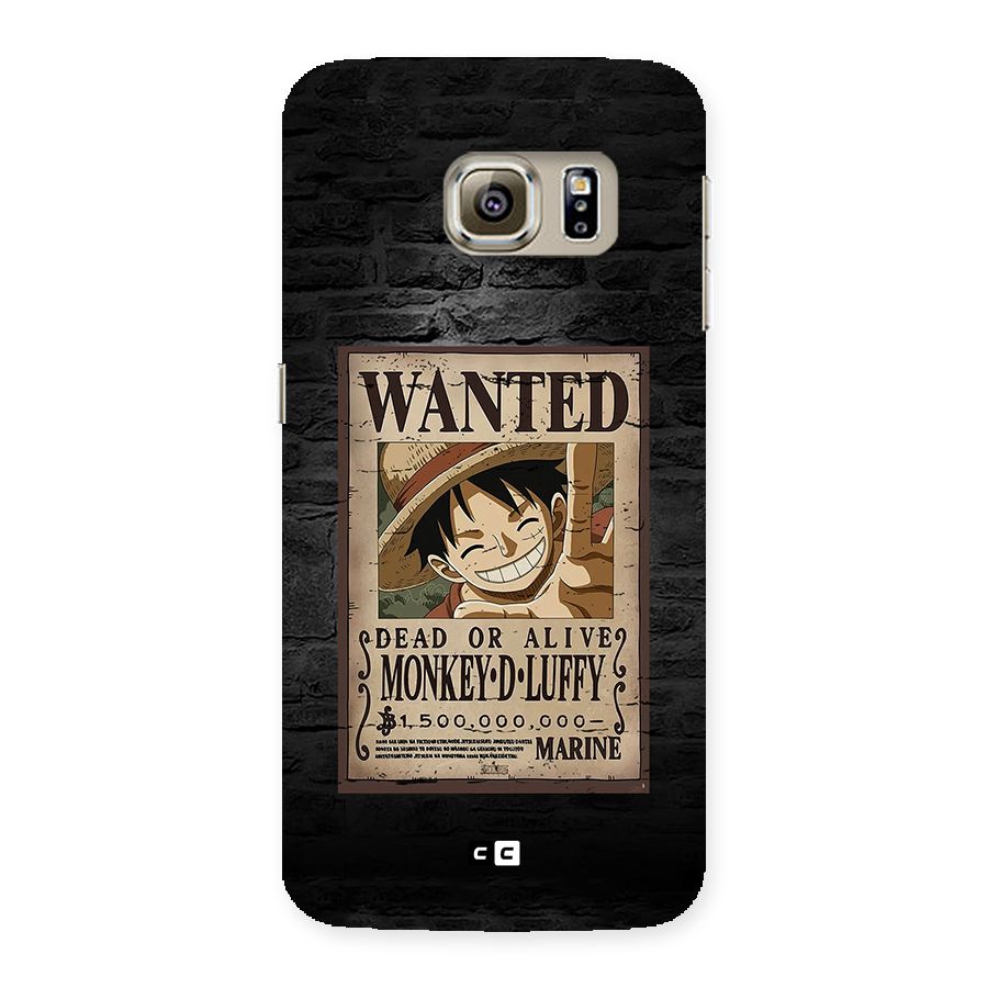 Luffy Wanted Back Case for Galaxy S6 edge