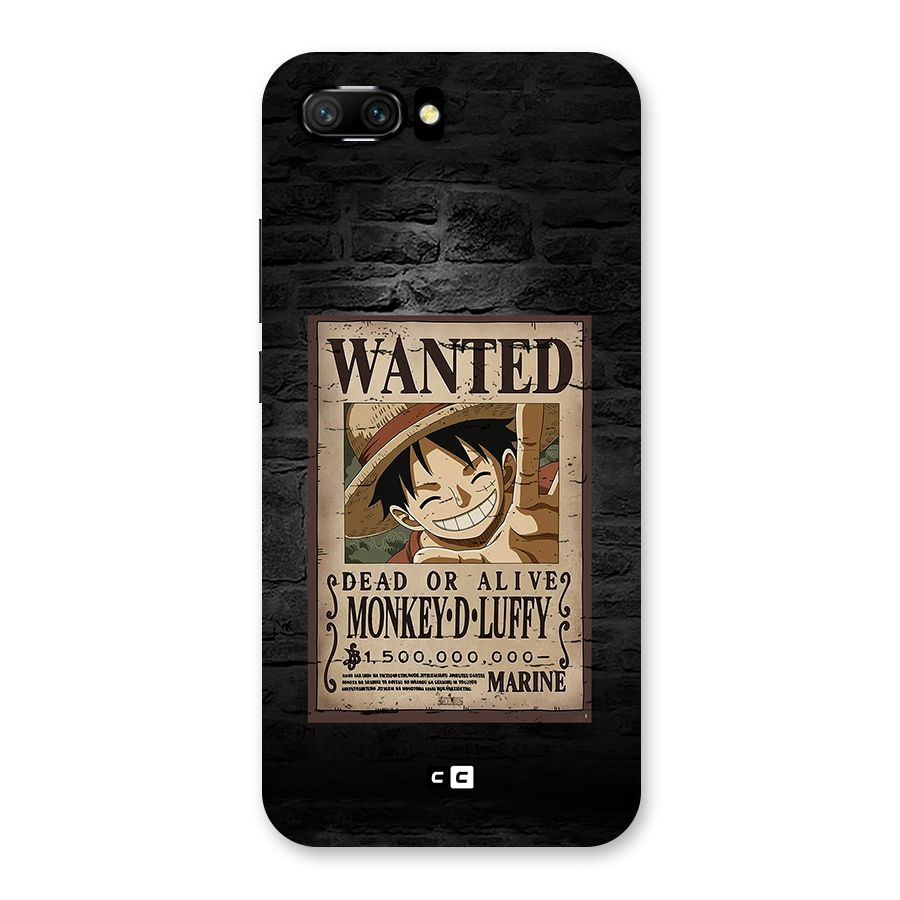 Luffy Wanted Back Case for Honor 10
