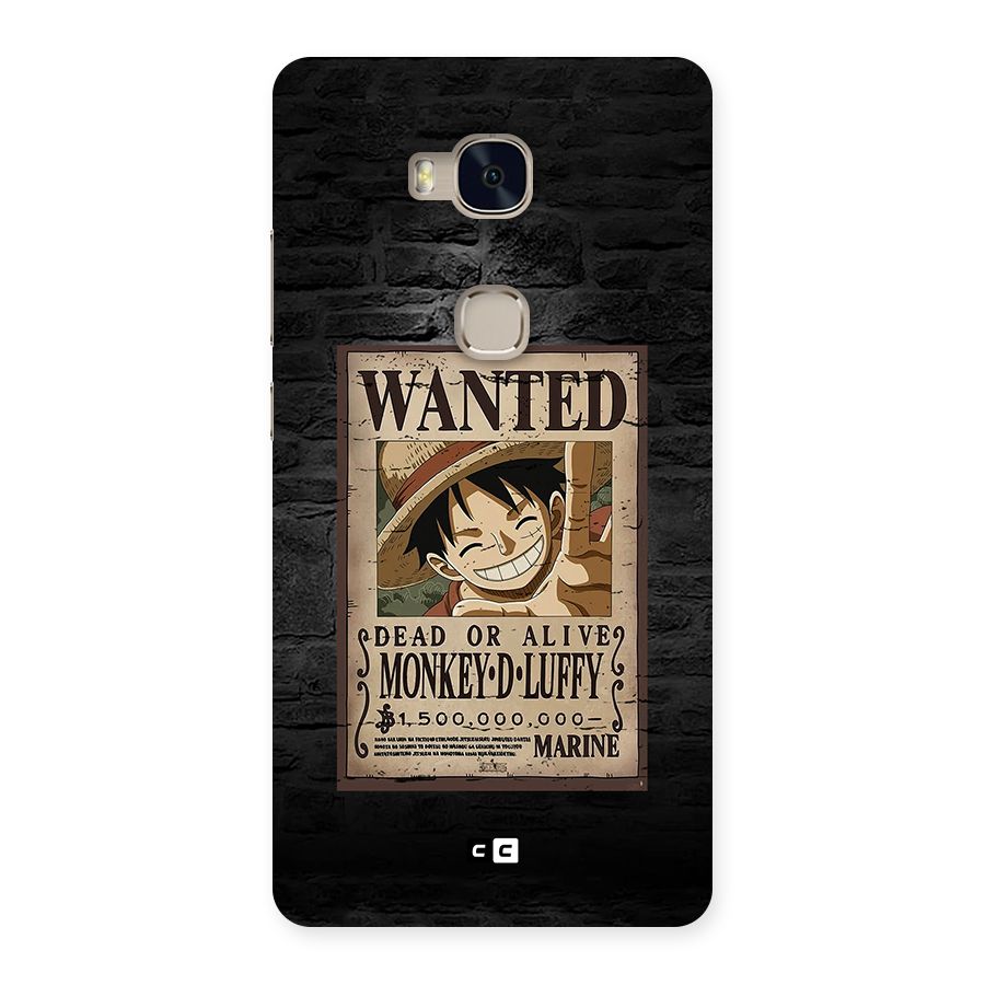 Luffy Wanted Back Case for Honor 5X