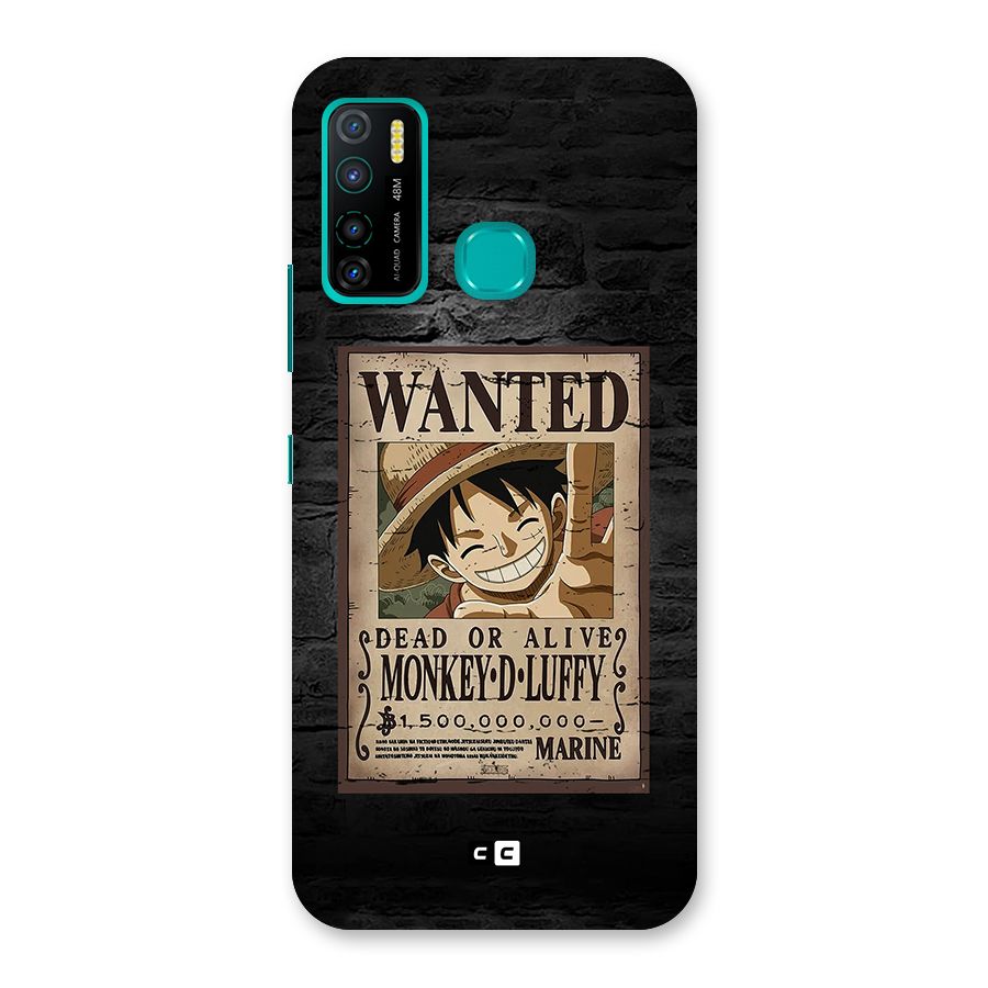 Luffy Wanted Back Case for Infinix Hot 9 Pro