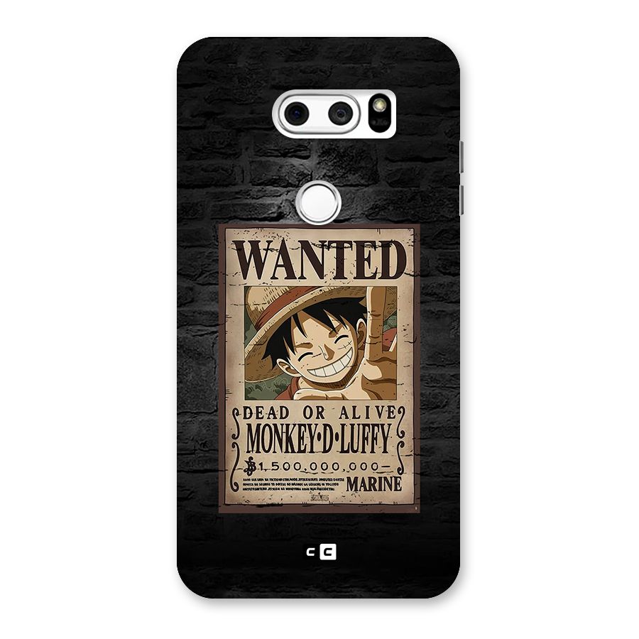Luffy Wanted Back Case for LG V30