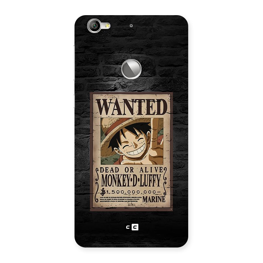 Luffy Wanted Back Case for Le 1S