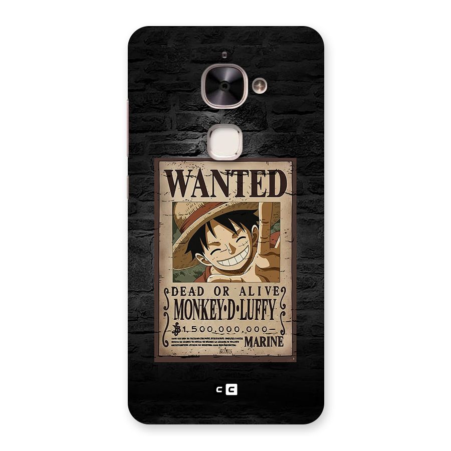 Luffy Wanted Back Case for Le 2