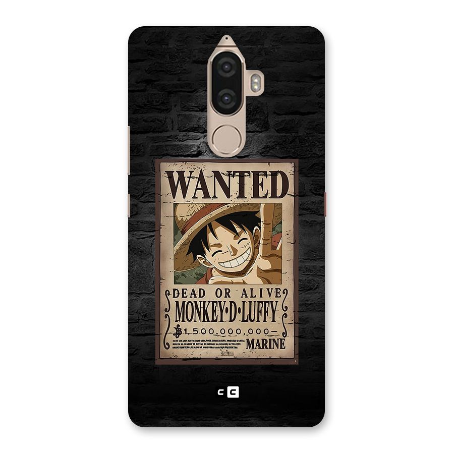 Luffy Wanted Back Case for Lenovo K8 Note