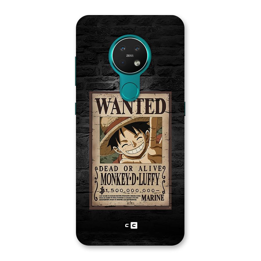 Luffy Wanted Back Case for Nokia 7.2