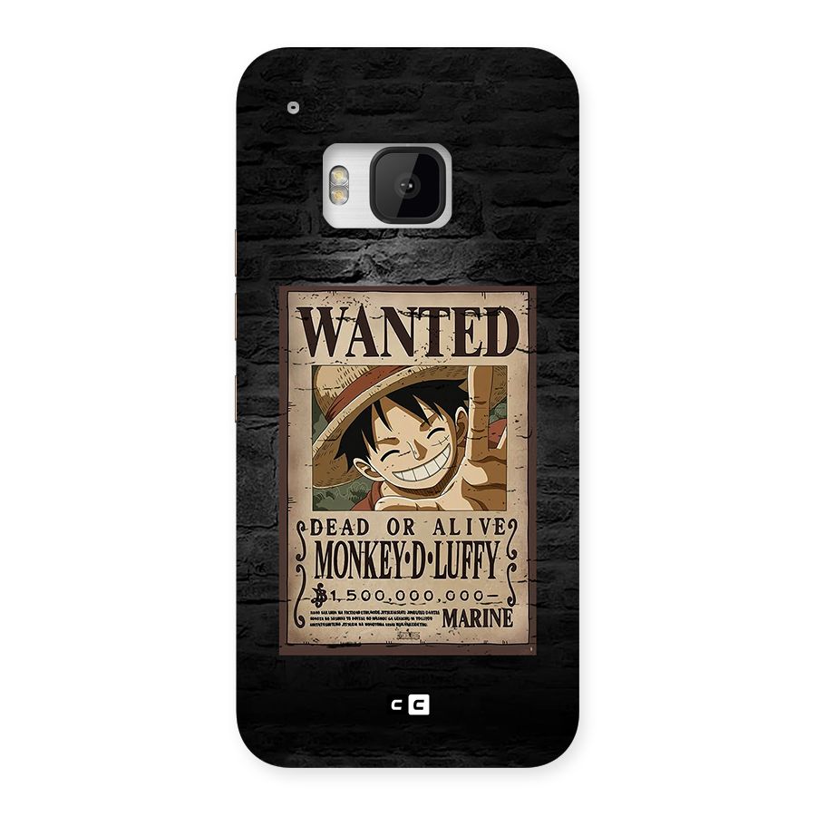 Luffy Wanted Back Case for One M9