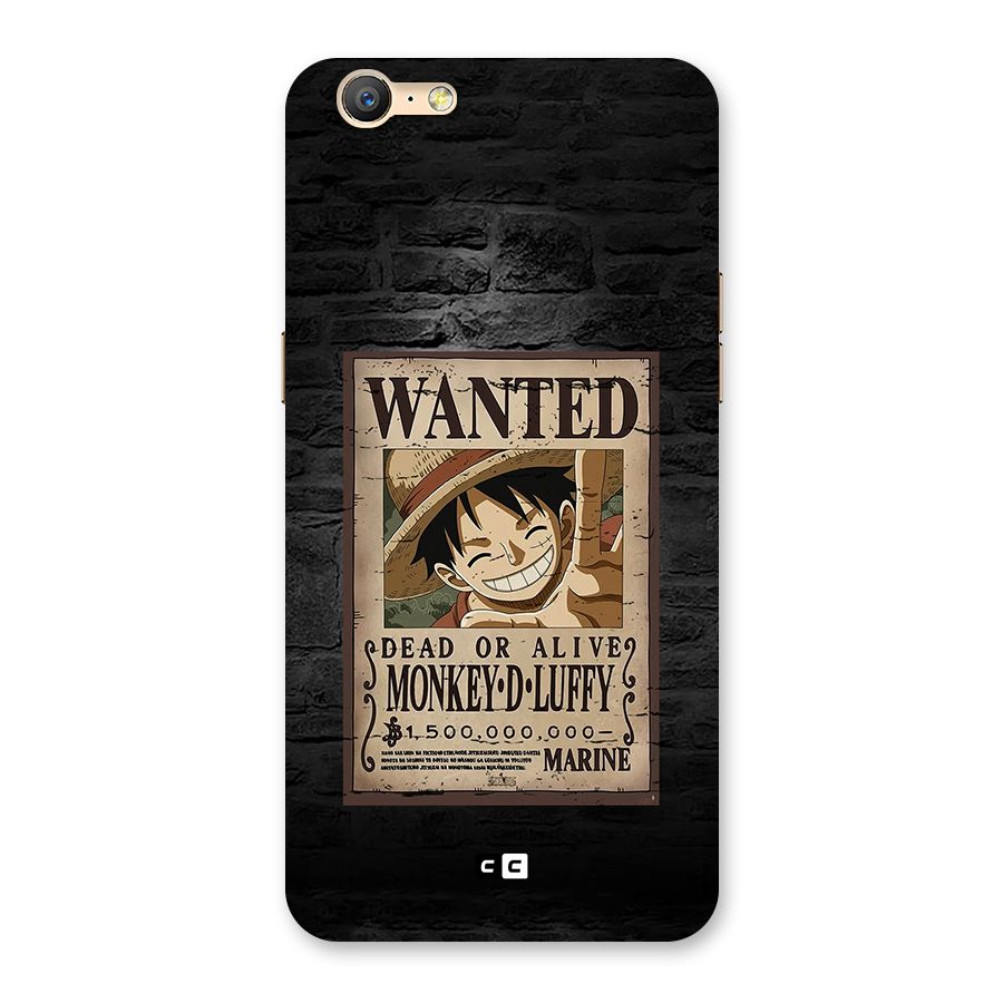 Luffy Wanted Back Case for Oppo A57