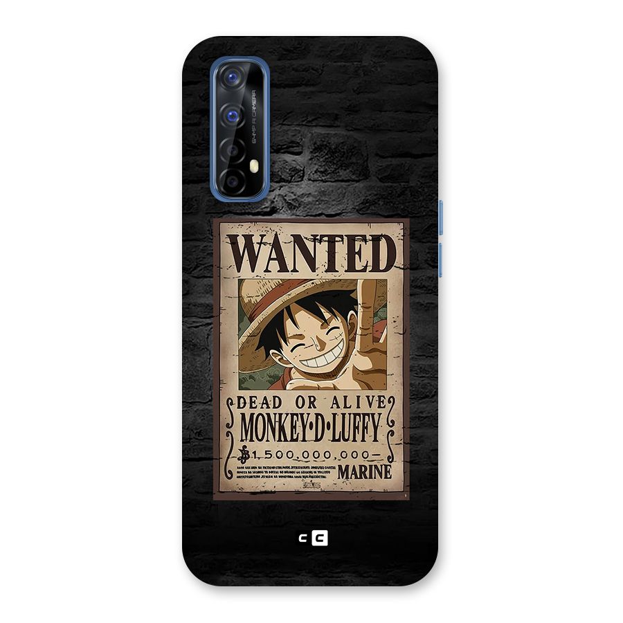 Luffy Wanted Back Case for Realme 7