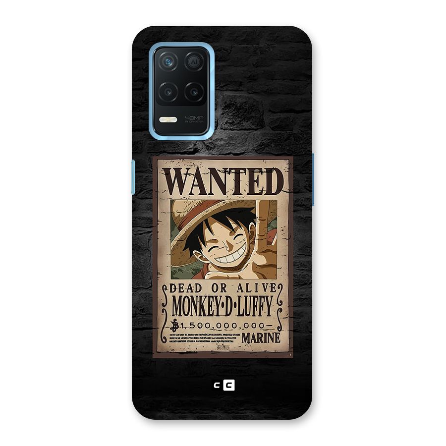 Luffy Wanted Back Case for Realme 8 5G