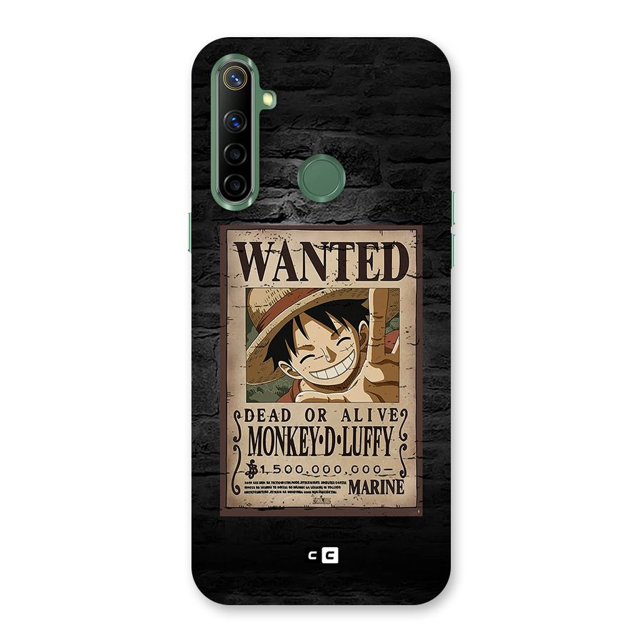 Luffy Wanted Back Case for Realme Narzo 10