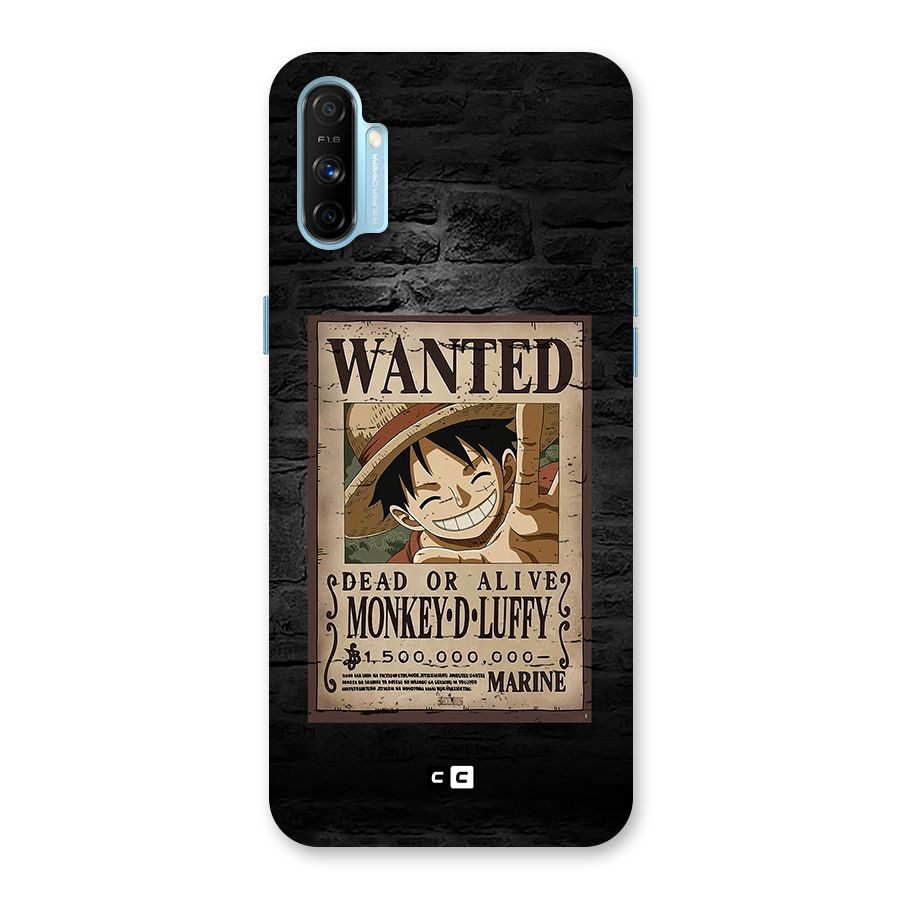 Luffy Wanted Back Case for Realme Narzo 20A