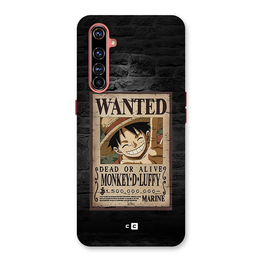 Luffy Wanted Back Case for Realme X50 Pro