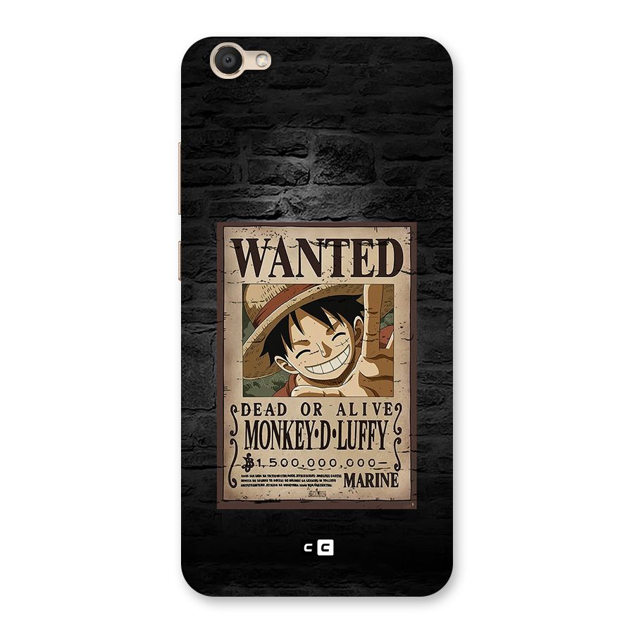 Luffy Wanted Back Case for Vivo V5