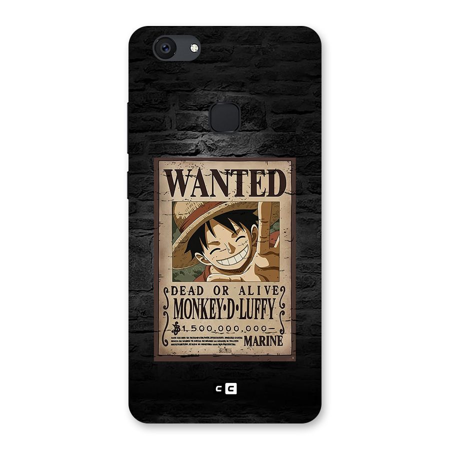 Luffy Wanted Back Case for Vivo V7 Plus
