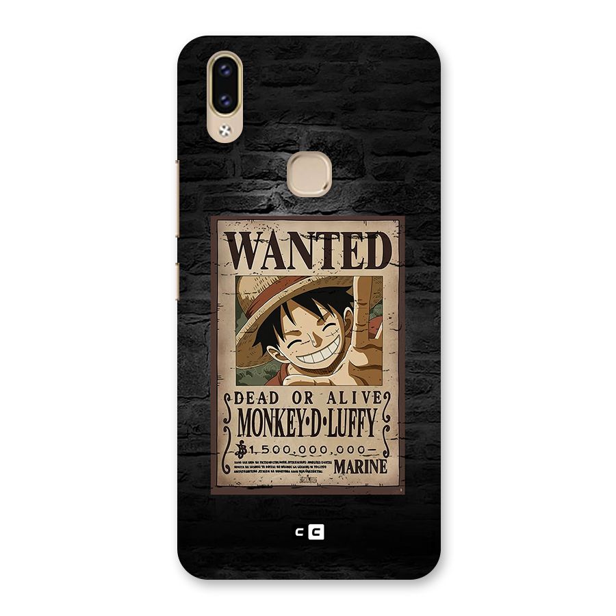 Luffy Wanted Back Case for Vivo V9 Youth