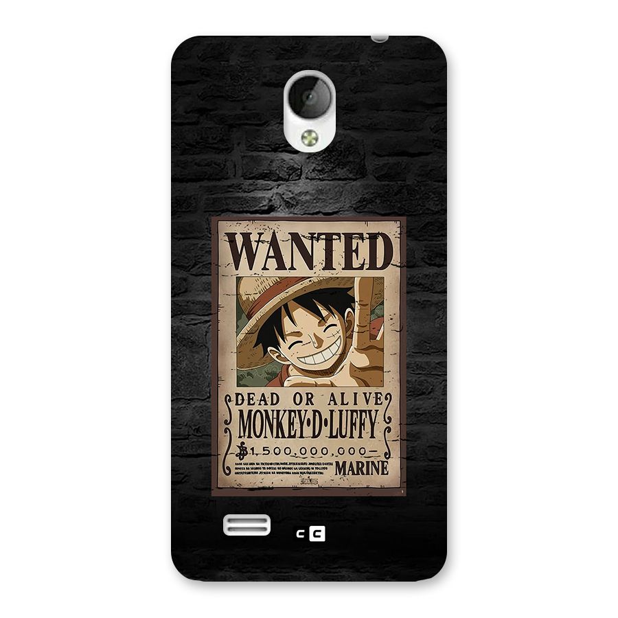 Luffy Wanted Back Case for Vivo Y21
