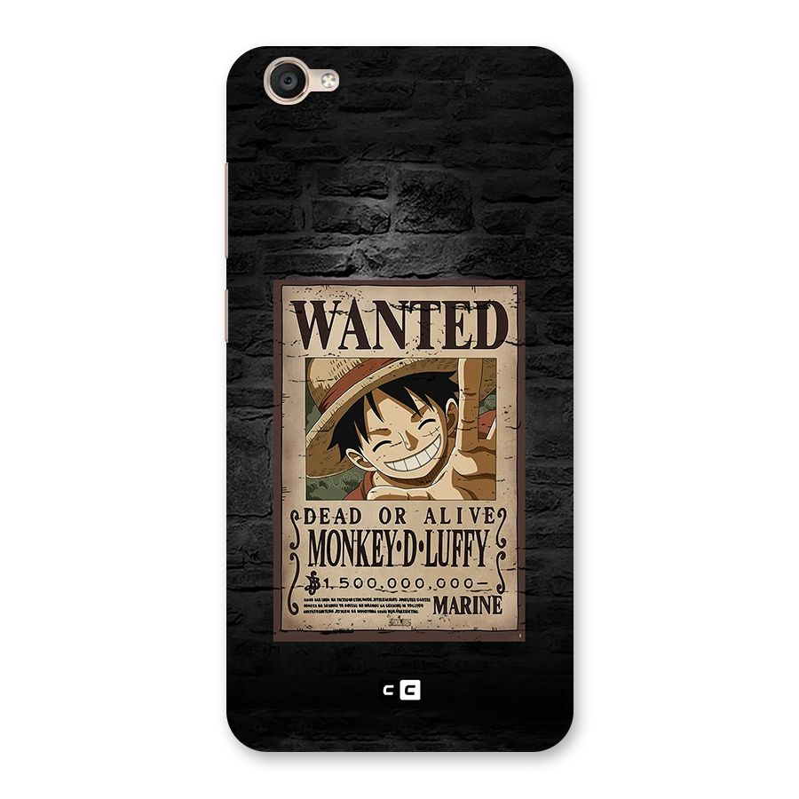 Luffy Wanted Back Case for Vivo Y55s