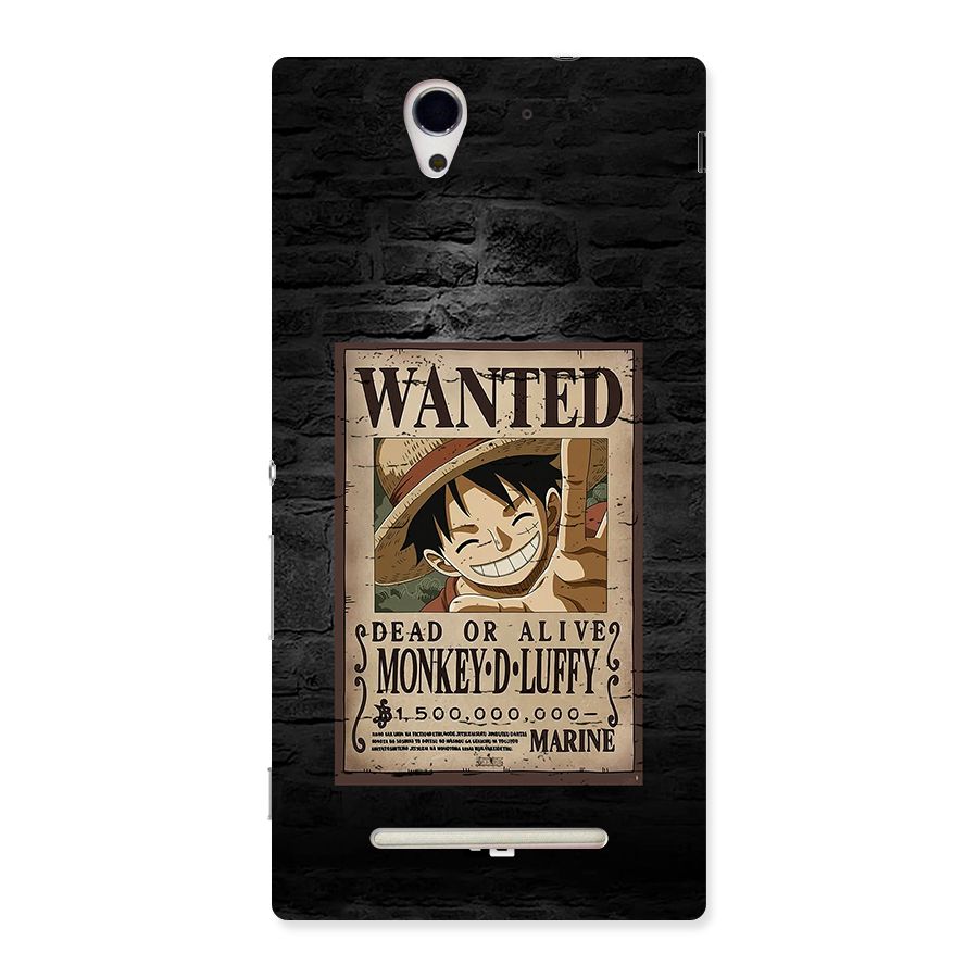 Luffy Wanted Back Case for Xperia C3