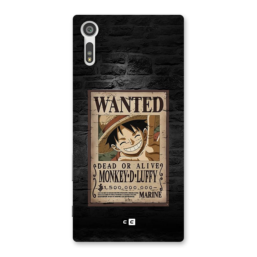 Luffy Wanted Back Case for Xperia XZ