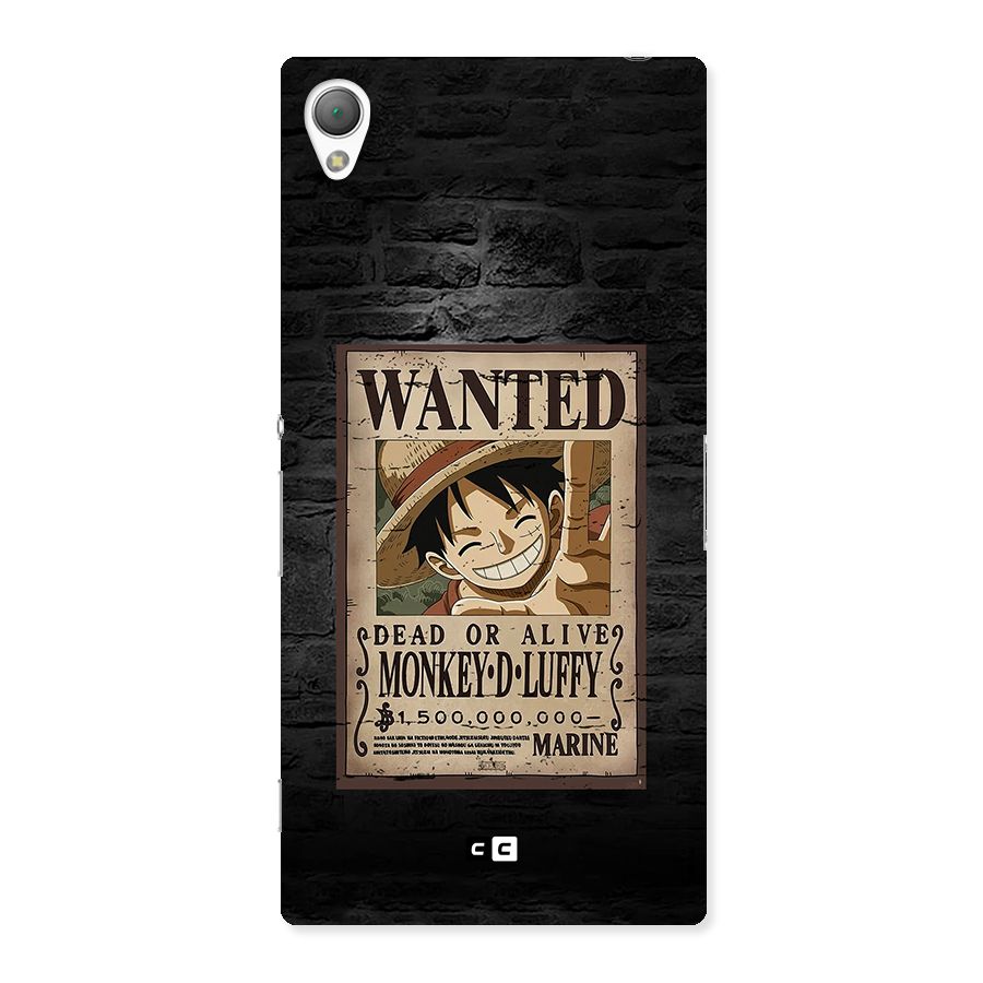 Luffy Wanted Back Case for Xperia Z3