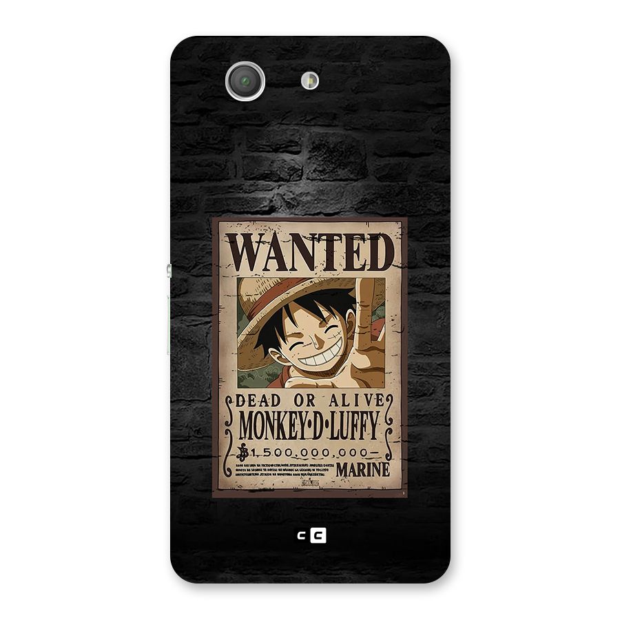 Luffy Wanted Back Case for Xperia Z3 Compact