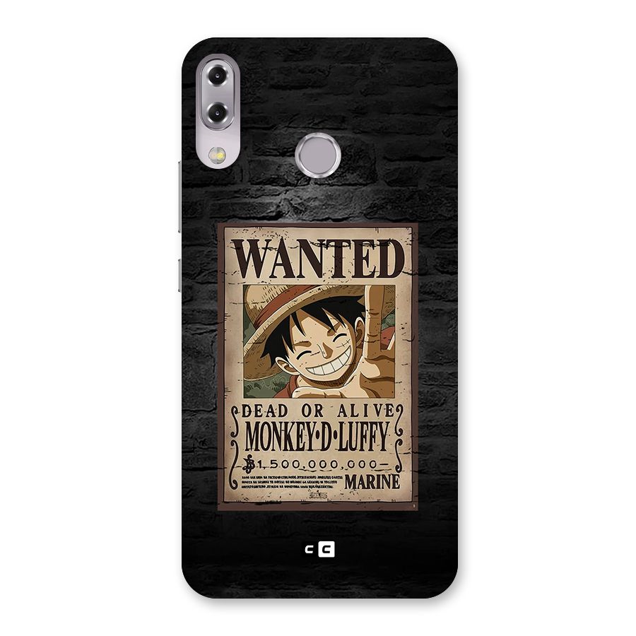 Luffy Wanted Back Case for Zenfone 5Z