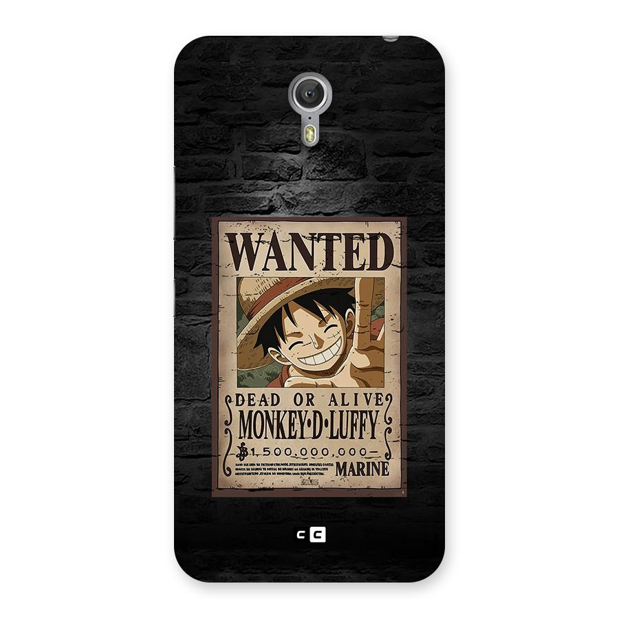 Luffy Wanted Back Case for Zuk Z1
