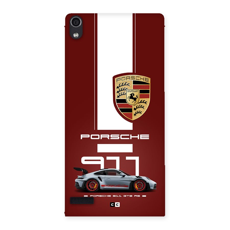 Luxe Supercar Back Case for Ascend P6