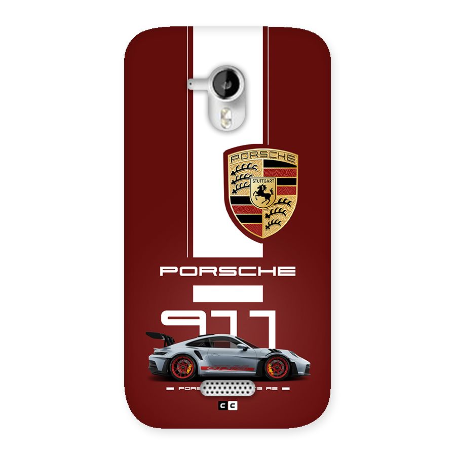 Luxe Supercar Back Case for Canvas HD A116