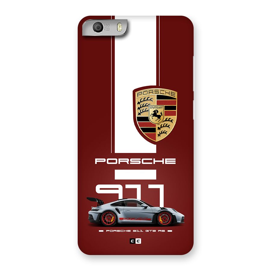 Luxe Supercar Back Case for Canvas Knight 2