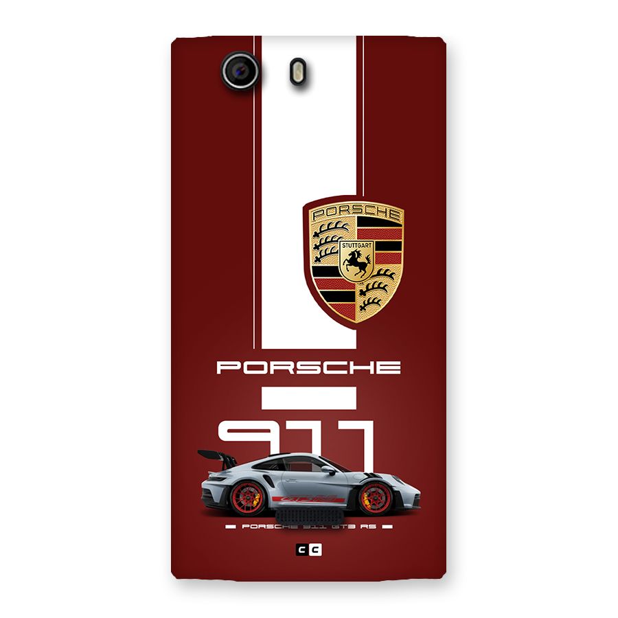Luxe Supercar Back Case for Canvas Nitro 2 E311