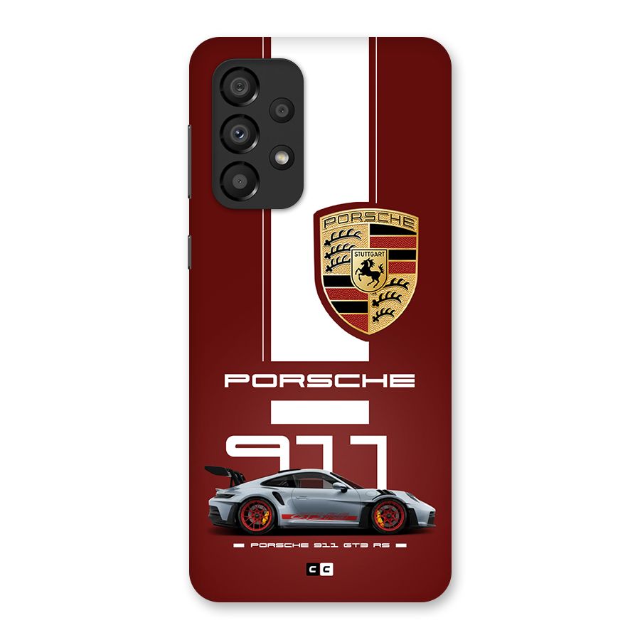 Luxe Supercar Back Case for Galaxy A33 5G