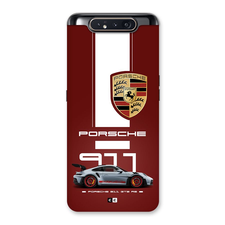 Luxe Supercar Back Case for Galaxy A80