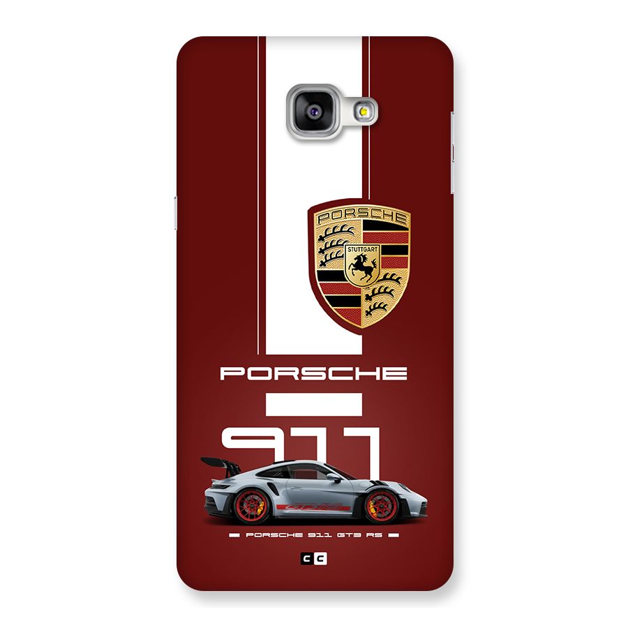 Luxe Supercar Back Case for Galaxy A9