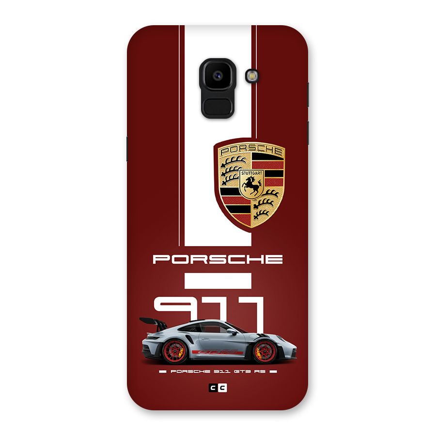 Luxe Supercar Back Case for Galaxy J6