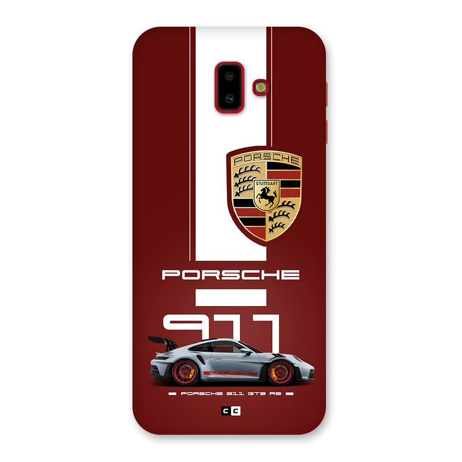 Luxe Supercar Back Case for Galaxy J6 Plus
