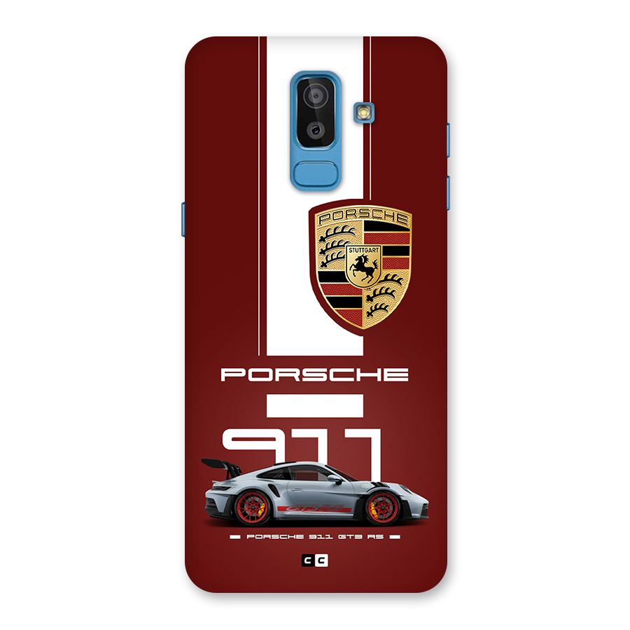 Luxe Supercar Back Case for Galaxy J8