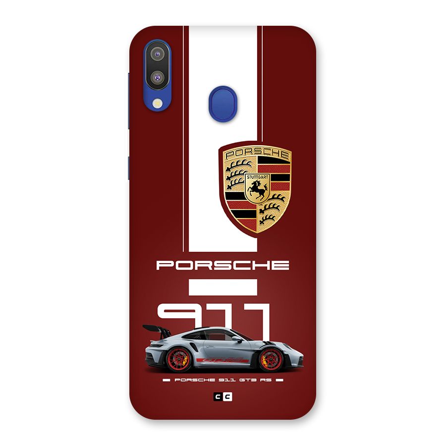 Luxe Supercar Back Case for Galaxy M20