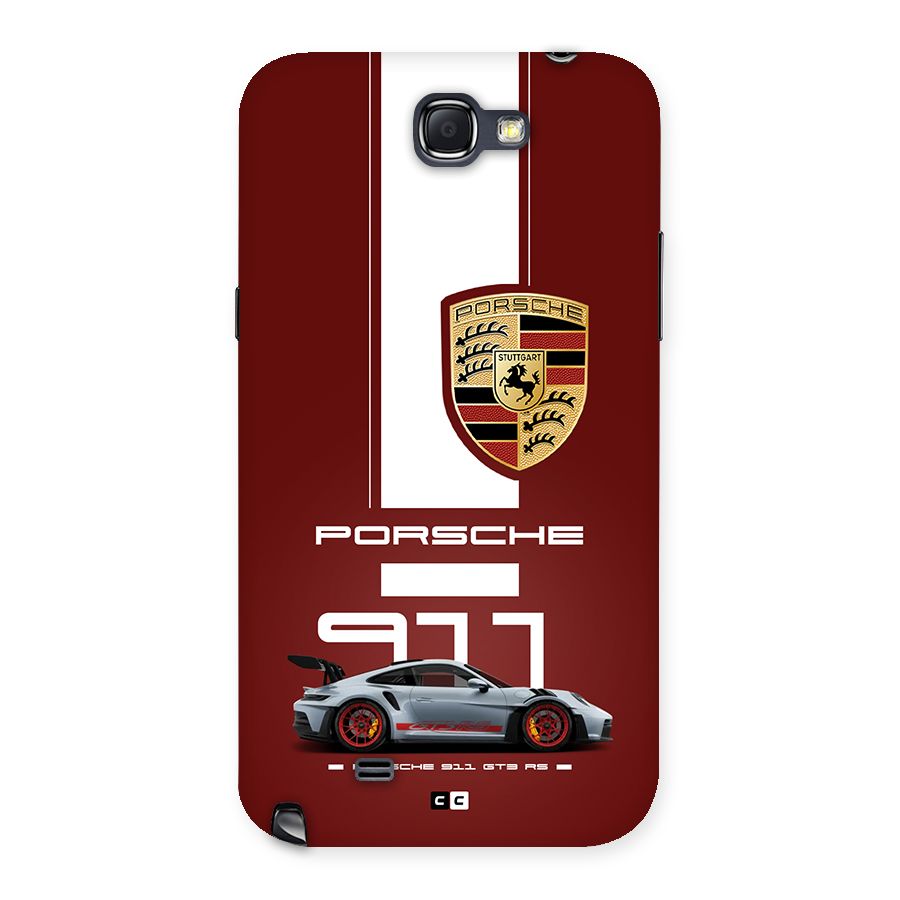Luxe Supercar Back Case for Galaxy Note 2