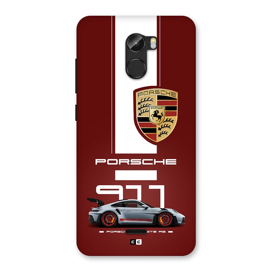 Luxe Supercar Back Case for Gionee X1