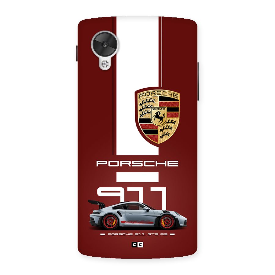 Luxe Supercar Back Case for Google Nexus 5