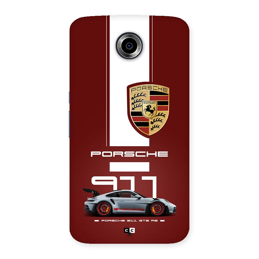 Luxe Supercar Back Case for Google Nexus 6