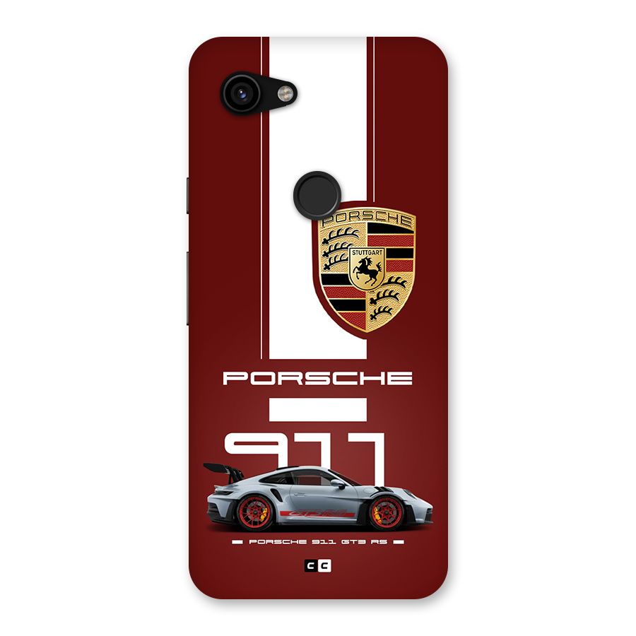 Luxe Supercar Back Case for Google Pixel 3a