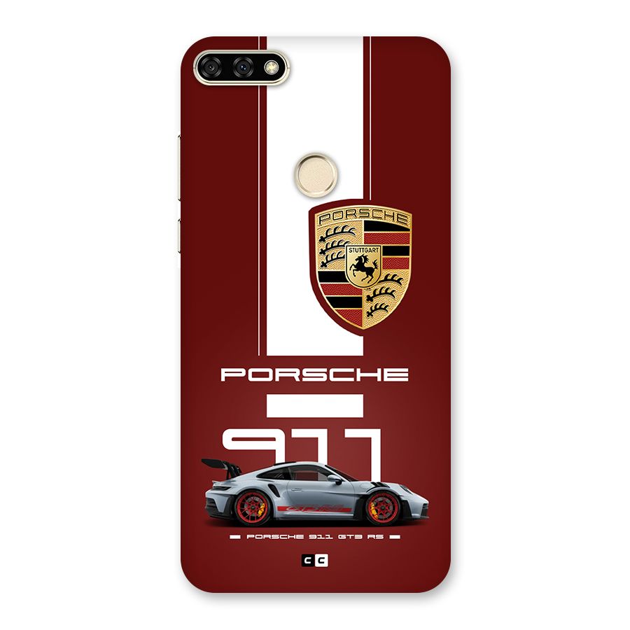 Luxe Supercar Back Case for Honor 7A