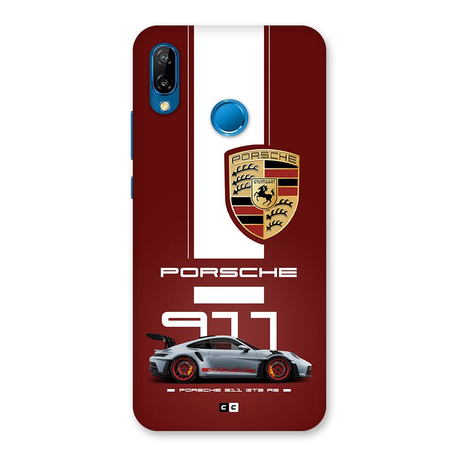 Luxe Supercar Back Case for Huawei P20 Lite