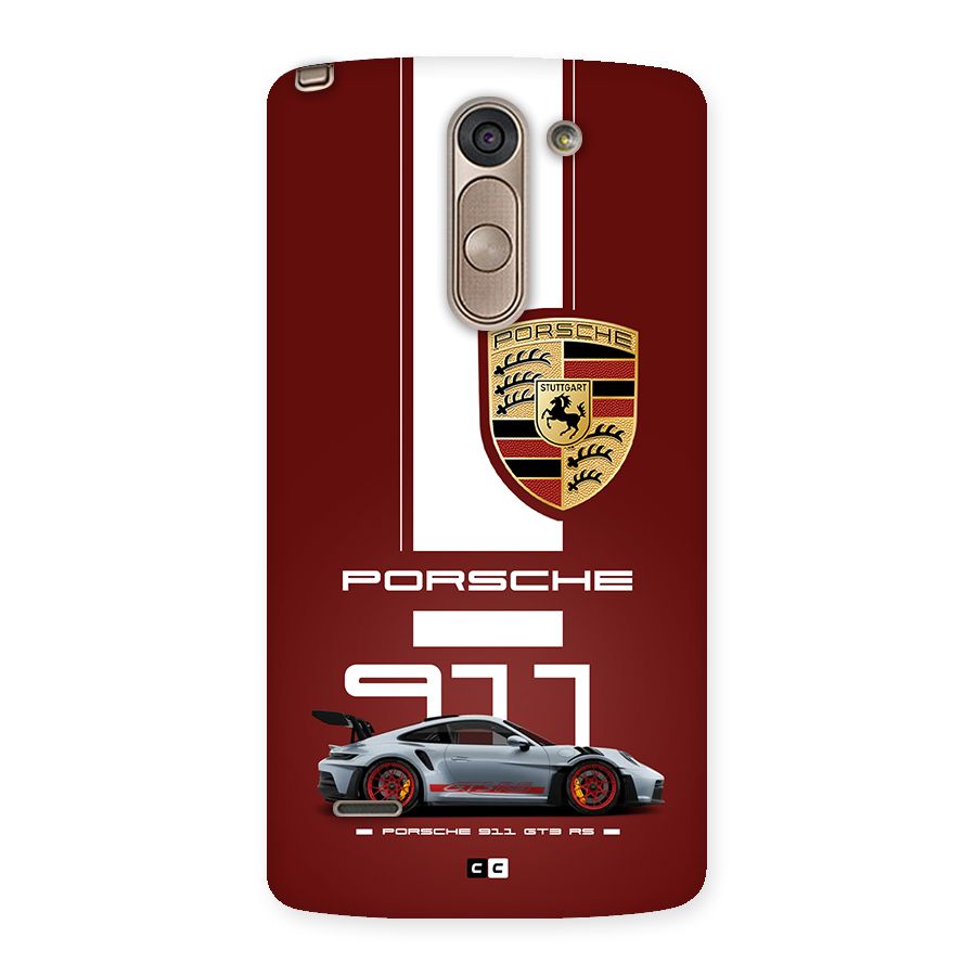 Luxe Supercar Back Case for LG G3 Stylus
